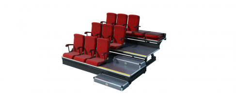 舒克前置伸縮看臺(tái)